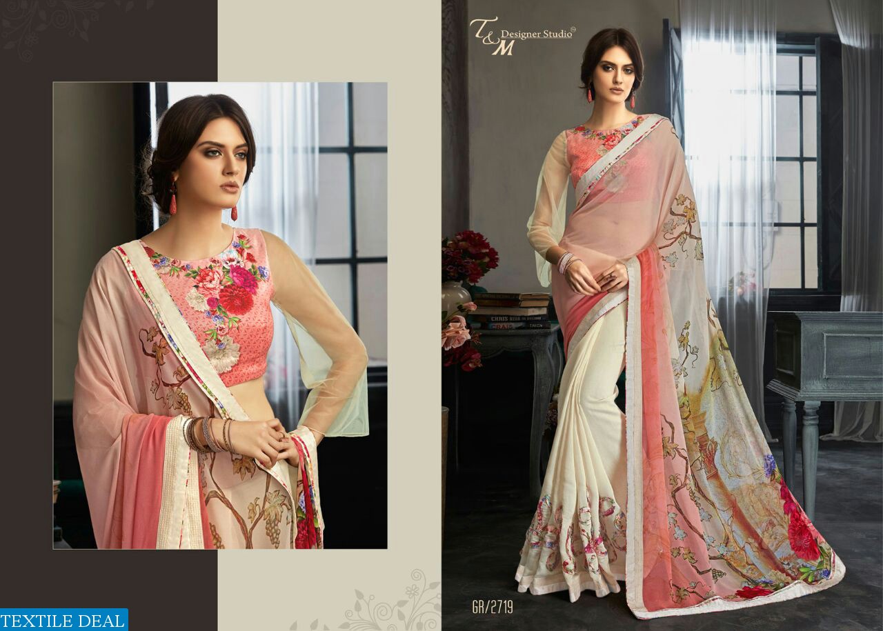 Tm Grace vol-7 Wholesale Fancy Ethnic Saree collection